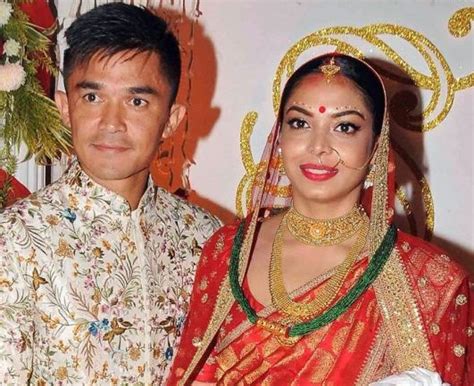 wife of sunil chhetri|Sunil Chhetri